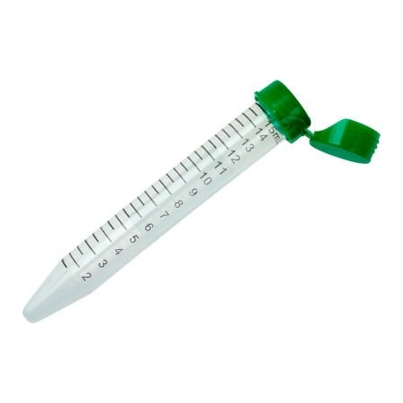 Celltreat CELLTREAT 15mL Centrifuge Tube, Flip Top Cap - Paperboard Rack, Sterile 229416